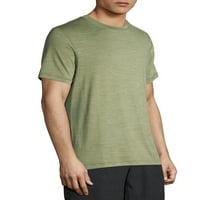 Gaıam erkek Yoga Günlük Performans Crewneck Eğitim T-Shirt, 2XL boyutuna kadar