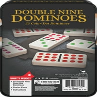 Teneke çift Dokuz Domino