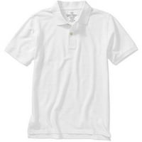 Erkek Çocuk Kısa Kollu Düz Renk Polo Gömlek