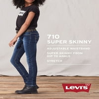 Levi's Girls' Süper Skinny Jean Pantolon, 4-16 Beden