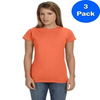 Gildan Kadın 4. oz. SoftStyle Genç Fit Tişört Paketi