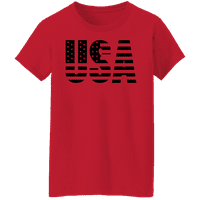 Grafik Amerika Kısa Kollu Katı Grafik baskılı tişört Paketi