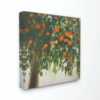 Melissa Lyons tarafından Stupell Industries Soyut Portakal Ağacı Boyama Tuval Duvar Sanatı