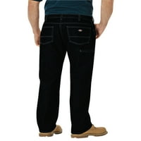 Dickies Erkek ve Büyük Erkek Düzenli Düz Kesim 6 Cepli Kot Pantolon