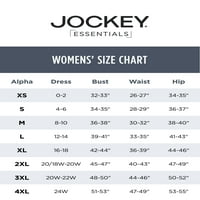Jockey® Essentials Kadın ve Kadın Artı Fırçalanmış Lüks Salon Koşucusu