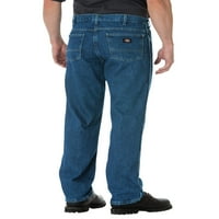 Dickies Erkek ve Büyük Erkek Normal Düz Kesim 5 Cepli Kot Pantolon