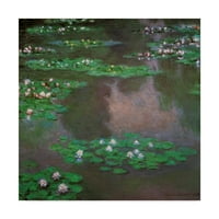 Marka Güzel Sanatlar 'Yeşil Nilüferler' Masters Koleksiyonu tarafından Tuval Sanat