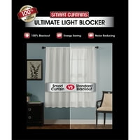 Ultimate ışık engelleyici sertifikalı yüzde karartma Jamie akıllı perde pencere perde paneli