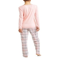 Gizli Hazineler Kadın ve Kadın Artı Uzun Kollu Pijama Takımı