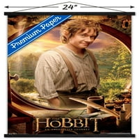 Hobbit: Beklenmedik Bir Yolculuk - Ahşap Manyetik Çerçeveli Teaser Duvar Posteri, 22.375 34