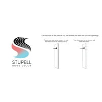 Stupell Industries Canlı Modern Cesur Düzenleme Boyama Çerçevesiz Sanat Baskı Duvar Sanatı, Tasarım Karen Hale