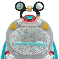 Disney Baby Mickey Mouse Original Bestie 2'si Bebek Aktivite Yürüteci, Kolay Katlanır Çerçeve, Mavi, Unisex